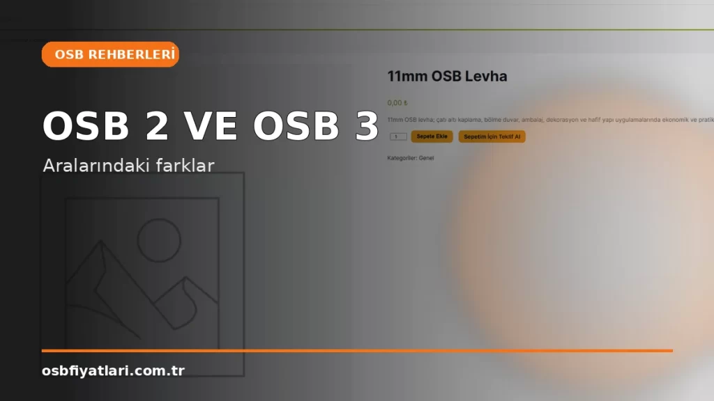 OSB 2 ve OSB 3 arasındaki farklar